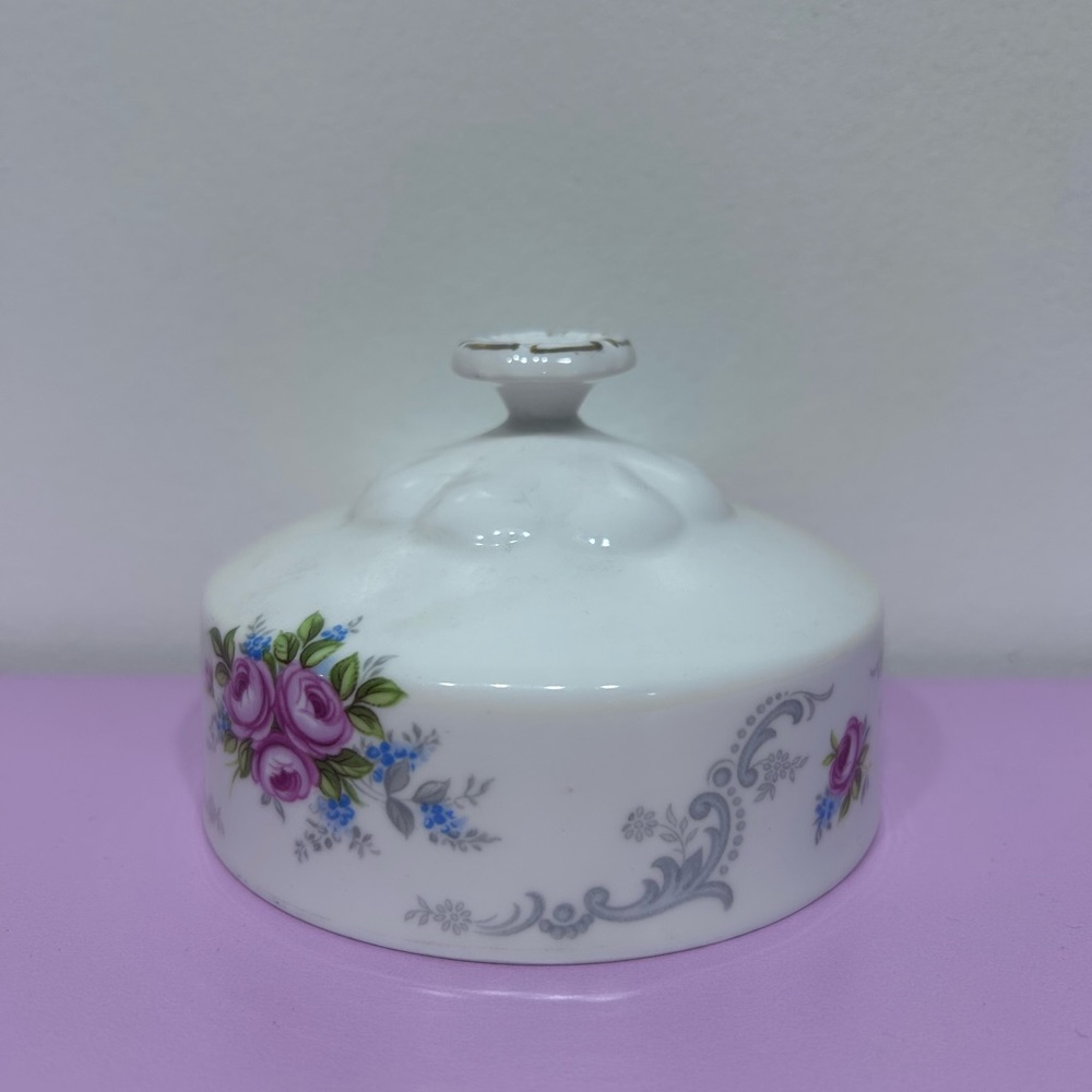 Vintage Royal Albert Bone‎ China Tranquility Butter Dish Cover Replacement